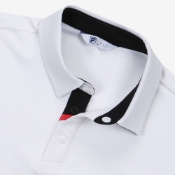 Fila Golf Basic Férfi T-shirt Fehér | HU-39253